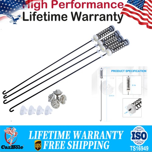 Set of 4 W10780048 Washer Suspension Rod Maytag Kits for Whirlpool Kenmore Amana eBay