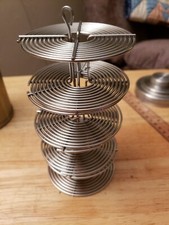 No Name Stainless Steel Developing Tank For Four 35mm Reels. Japan. Ex.