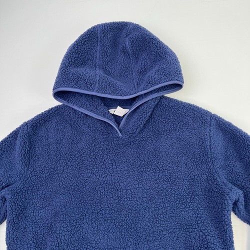 Athleta Hoodie Girl Extra Large Youth Sherpa Sweatshirt Pocket Run Gym Core Go - Picture 2 of 15