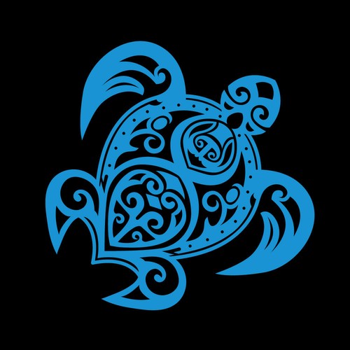 Calcomanía de vinilo de 6" TRIBAL TORTUGA pegatina ventana para automóvil computadora portátil océano tropical hawaiano - Imagen 14 de 24
