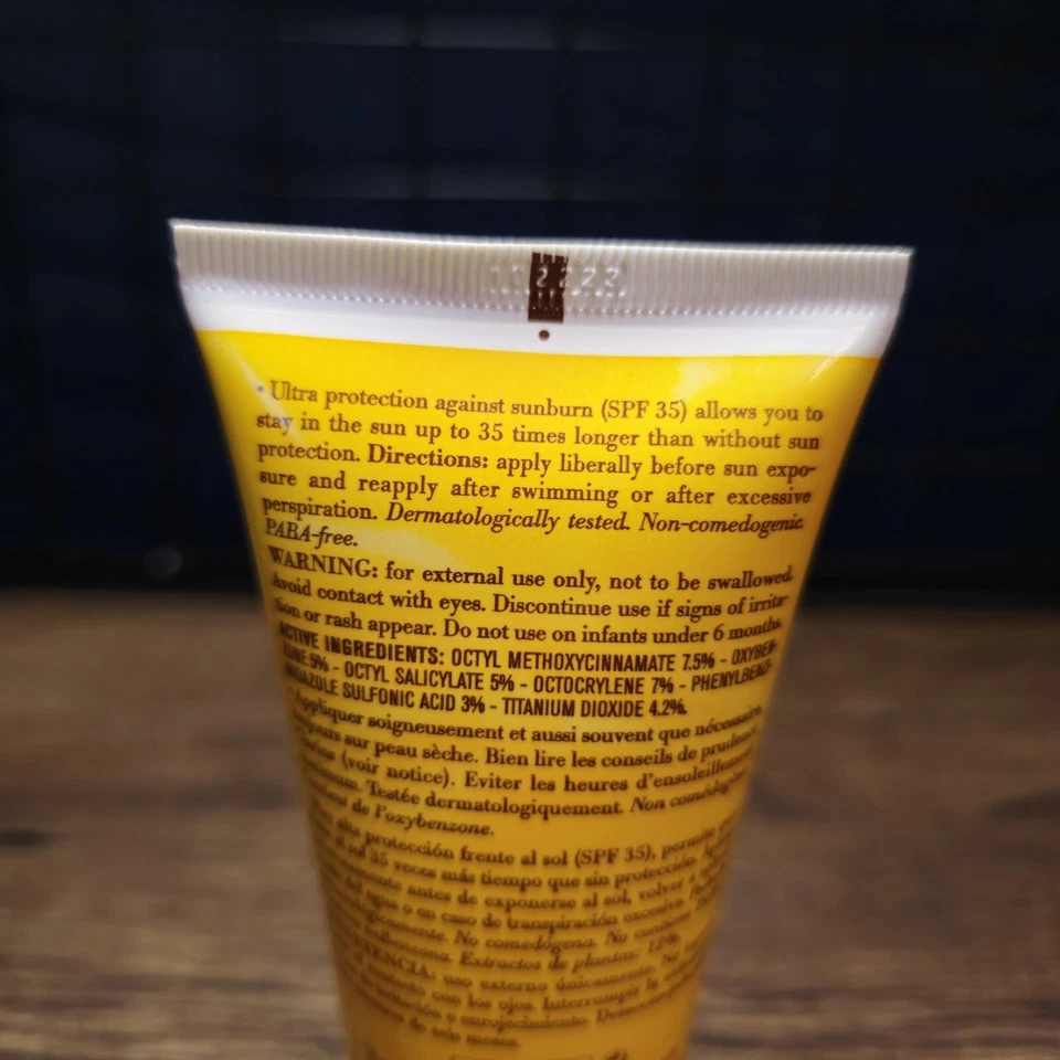 Sun Wrinkle Control Cream By Clarins High Protection ! SPF35 ! For Face 2.7 Oz - Image 3 of 4