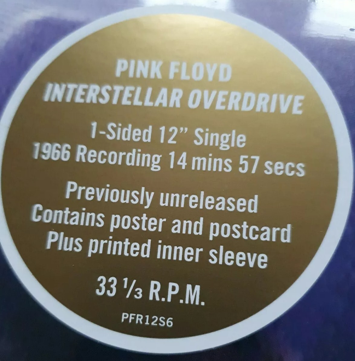 PINK FROYD INTERSTELLAR OVERDRIVE LPレコード 31SfbttKp0L