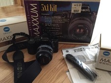 Vintage Minolta Maxxum 3xi Kit As Is SLR KAMERA