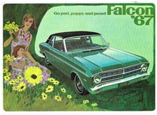 FORD FALCON ORIG. 1967 FACTORY SALES BROCHURE