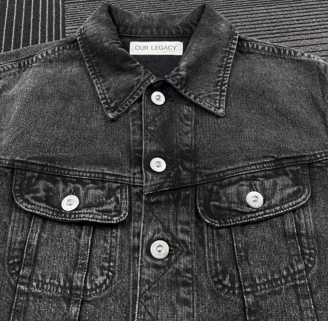 Our Legacy RODEO Black Denim Jacket L 48 #0127 | eBay Our Legacy RODEO Black Denim Jacket L 48 #0127 | eBay