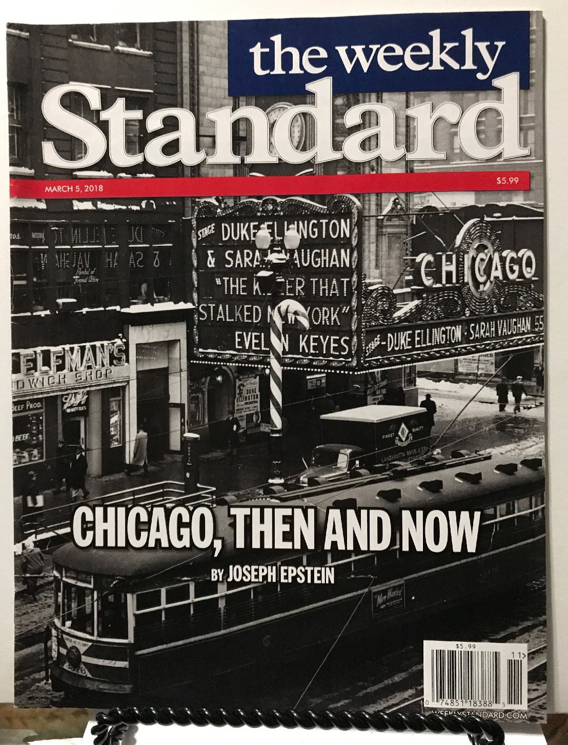 Weekly Standard Chicago Then & Now Monster Next Door Mar 5 2018 FREE SHIPPING JB-image