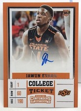 Jawun Evans 2017-18 Panini Contenders Draft Picks College Ticket RC Auto #81