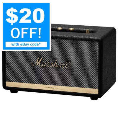 Marshall Acton II Bluetooth Wireless Speaker (Black) Australia