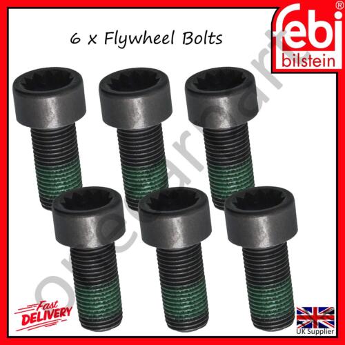 6 Flywheel Bolts with Thread Lock 179618 For VW Arteon Caddy Golf Passat Polo - Picture 1 of 3