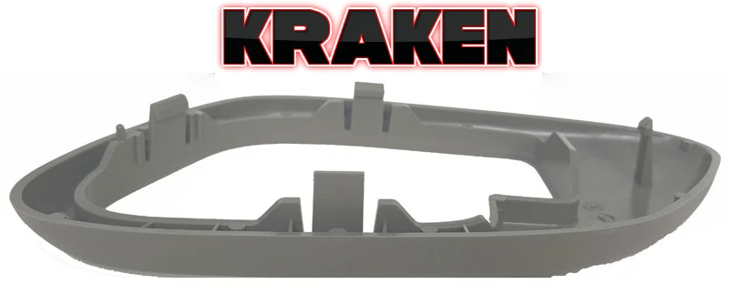 Inside Door Handle Bezels For Chevy GMC Truck Tahoe Suburban 1995-1999 Pair Gray - Image 4 of 4