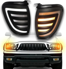 2001-04 Toyota Tacoma LED Front Headlight  Side Marker Lamp Kit  Compatible