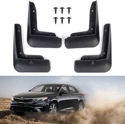 4 Pack Truck Mud Flaps for Kia K5 2021-2025 Front and Rear Splash Guards