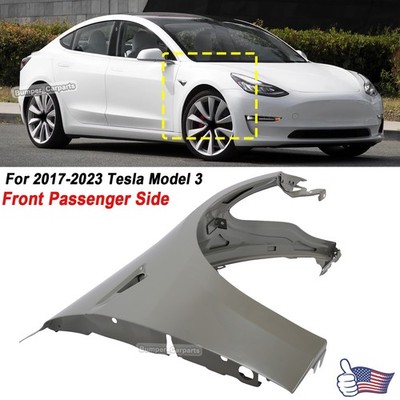For 2017-2023 Tesla Model 3 Front Passenger Right Side Fender Assembly TA1241100