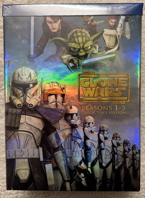 Star Wars: the Clone Wars-Season 1-5 Collectors Edition (Blu-ray