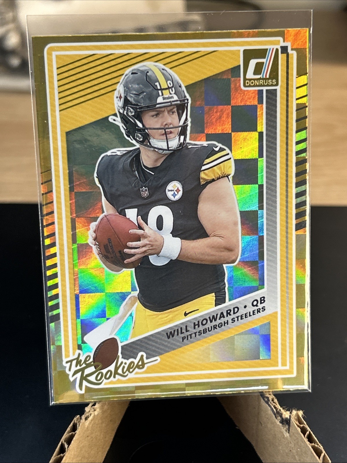 2025 Donruss #10 Will Howard The Rookies Gold