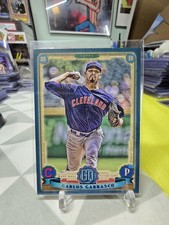 2019 Topps Gypsy Queen /250 Indigo Carlos Carrasco #5 Cleveland Indians