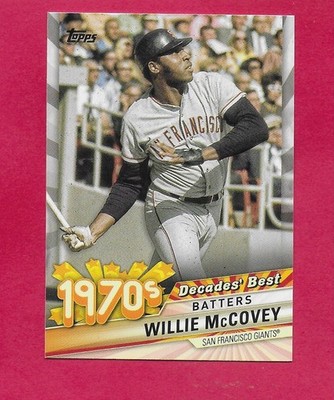 Willie McCovey Topps Inserts/Parallels - YOU PICK - NRMT