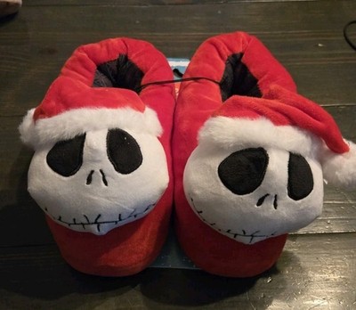   The Nightmare Before Christmas Women's Slipper Shoes Plush Jack Skellington