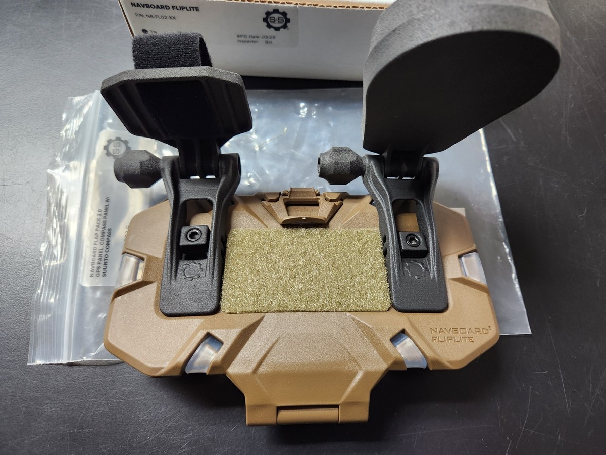 実物　訳あり特価　S&S Precision Navboard FlipLite S&S Precision NavBoard FlipLite with Flap Pack 2.0 SUUNTO Compass