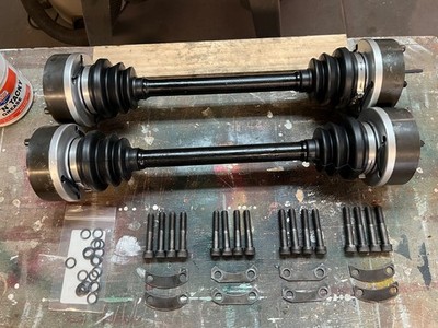 Vintage  4-bolt / 2 pin LOBRO CV joints / axles for Porsche 911 912