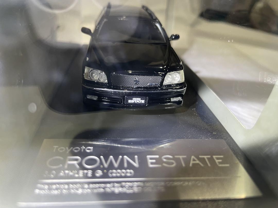 ミニカー Hi-Story 1/43 TOYOTA CROWN ESTATE Hi-Story 1/43 Toyota Crown Estate Black Model Car | eBay