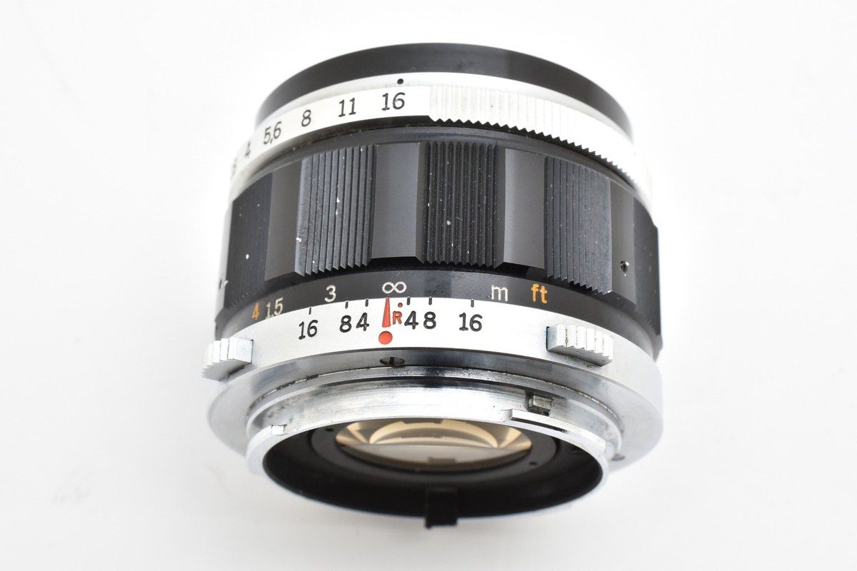 Exc+5] Olympus G.Zuiko Auto-S 40mm f/1.4 for Pen F/FT/FV From