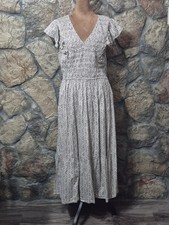 Gap Midi V-neckline Dress w/Pockets L
