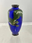 Antique Japanese Dragon Cloisonne Vase 6"