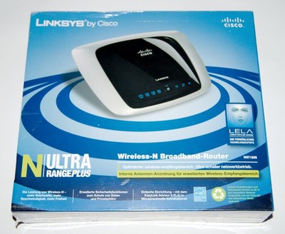 Cisco Linksys WRT160N Wiereless-N Broadband Router WLAN + 4 x LAN