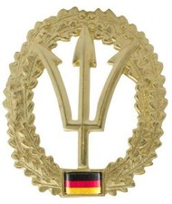 orig. Bundeswehr Barett Abzeichen Metall Barett Mütze Metall BW Truppengattung