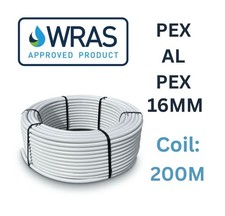 16MM Underfloor Heating Pex Al Pex Pipe 2mm UFH Pipe Roll of 200M COIL