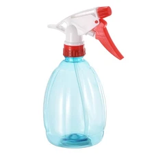 Plastic Spray Bottle, 17oz/500ml Empty Refillable Bottle Adjustable Nozzle Blue