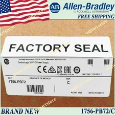 1PC New AB 1756-PB72/C ControlLogix 24V DC Power Supply High Quality