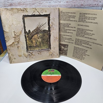 LED ZEPPELIN IV OG LP Original 1st PR 1971 Atlantic SD-7208 Pecko Duck Porky