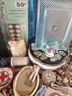 Junk Drawer Estate Lot Women's Sewing Home Beauty Treasures Mix Antiques Vintage — photo 2
