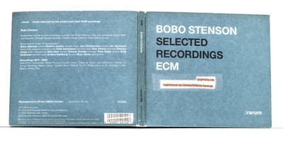 BOBO STENSON: SELECTED RECORDINGS - 2002 ECM 24bit/96khz format CD / VG+