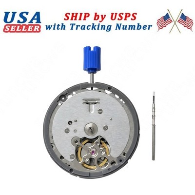 Seiko Watch Movement Stem Replacement - Fits NH34, NH35, NH36, 4R35, 6R15, 7S26 & More Seiko Models