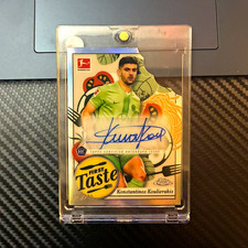 Topps 2024-25 Chrome Bundesliga Konstantinos Koulierakis Wolfsburg 155 Auto Topps 2024-25 Chrome Bundesliga Konstantinos Koulierakis Wolfsburg 155 Auto