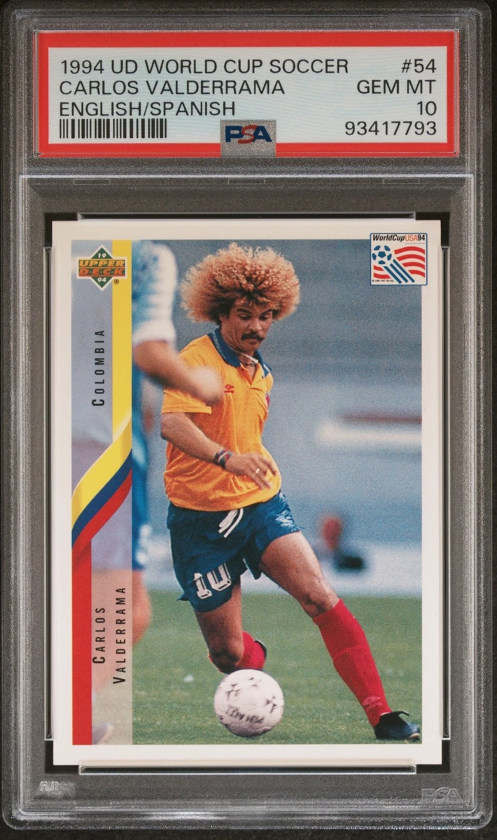 Carlos Valderrama Soccer Trading Cards for sale | eBay