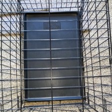 Steel Wire Dog Pet Crate Cage with Plastic Tray