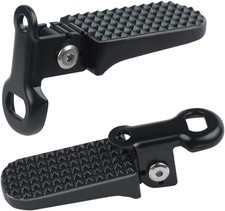 1 Pair Aluminum Bike Rear Pedals   Folding Footrest Pegs for E-Bike  Mountain B