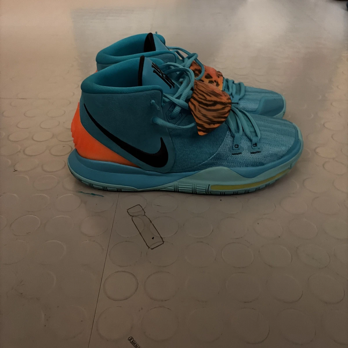 Nike Kyrie 6 EP Animal Print - Oracle Aqua for Sale | Authenticity