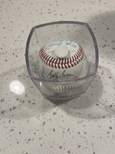 1966 Atlanta Braves Reunion Autograph Baseball w Phil Niekro Braves Sealed