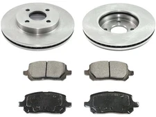 Front Brake Pad and Rotor Kit For 2009-2010 Pontiac G5 Base GS267KR