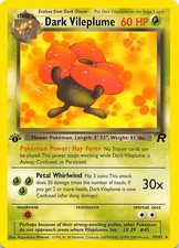 Dark Vileplume (30) Unlimited Rare Team Rocket 30/82 on eBay