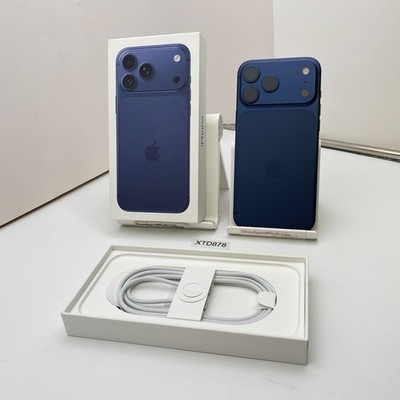 Apple iPhone 17 Pro Max - 256GB - Deep Blue (Unlocked) Open Box | eBay