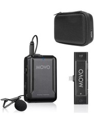 Movo EDGE-DI Wireless Lavalier Microphone System for Lightning, iPhone, iPad