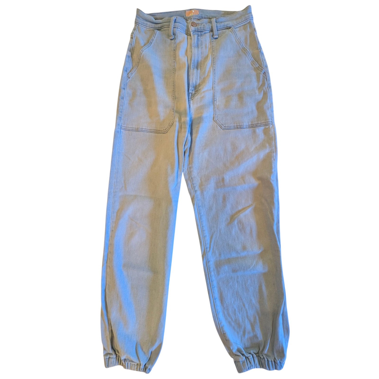 Mother Denim The Wrapper Patch Springy Ankle Jean… - image 5