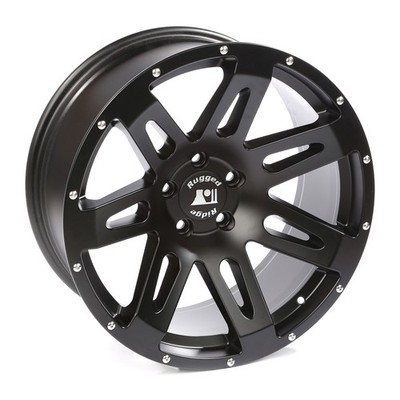 Rugged Ridge 15306.01 XHD Wheel 20x9 5x5.0 -12mm Matte Black