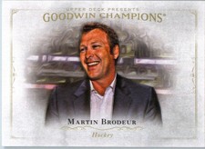 2016 Upper Deck Goodwin Champions #59 Martin Brodeur - BB
